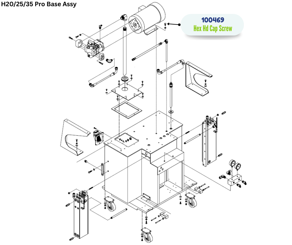 GRACO BOLT HEX HD CAP SCREW (100469)