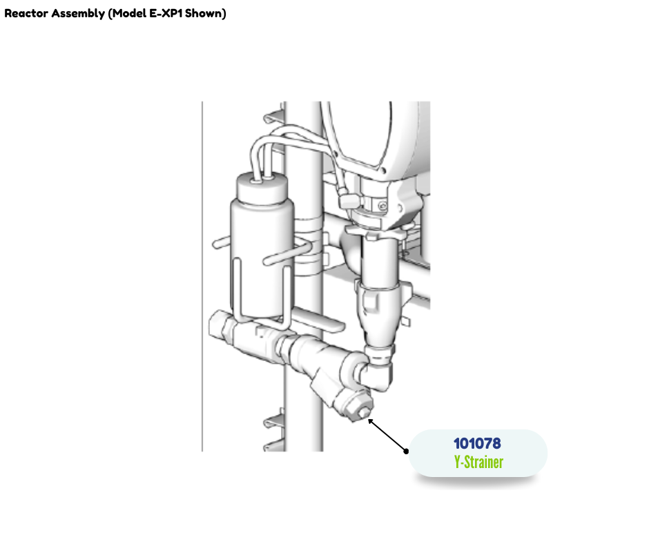 GRACO 'Y' STRAINER (101078)