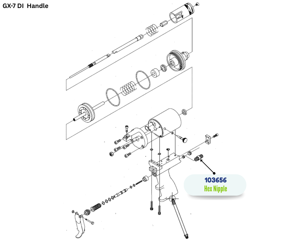 HEX PIPE FITTING (103656)
