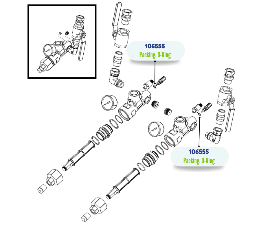 GRACO ORING P2 PACKING (106555)