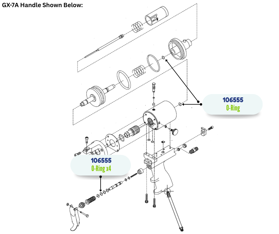 GRACO ORING P2 PACKING (106555)