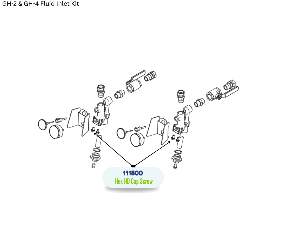 GRACO HEX HD CAP SCREW (111800)