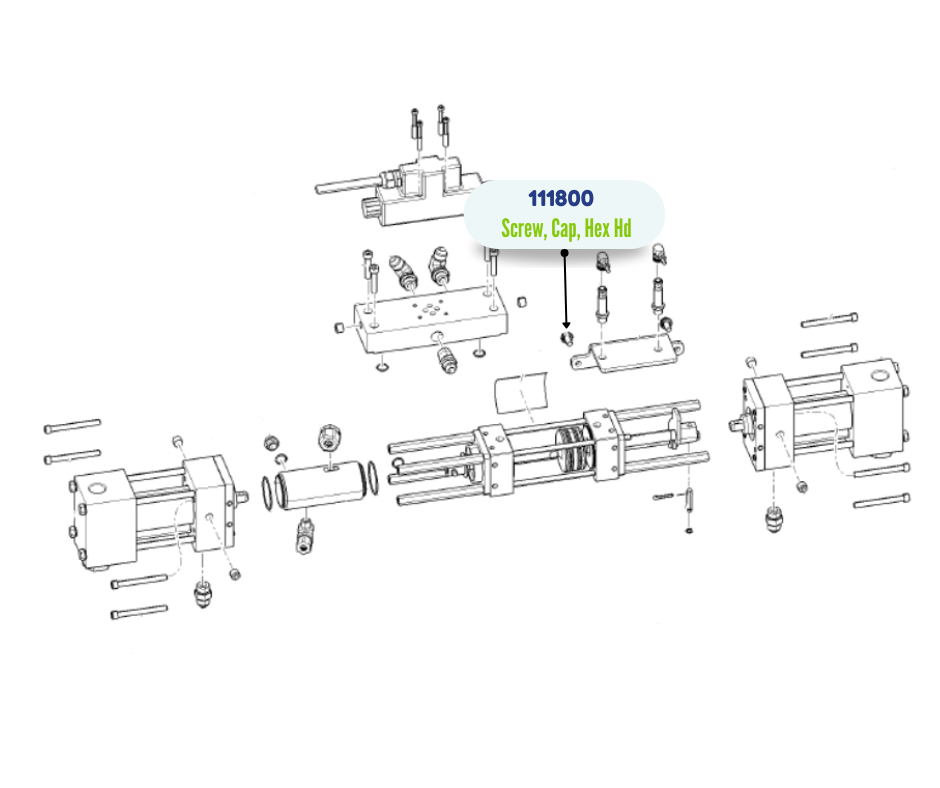 GRACO HEX HD CAP SCREW (111800)