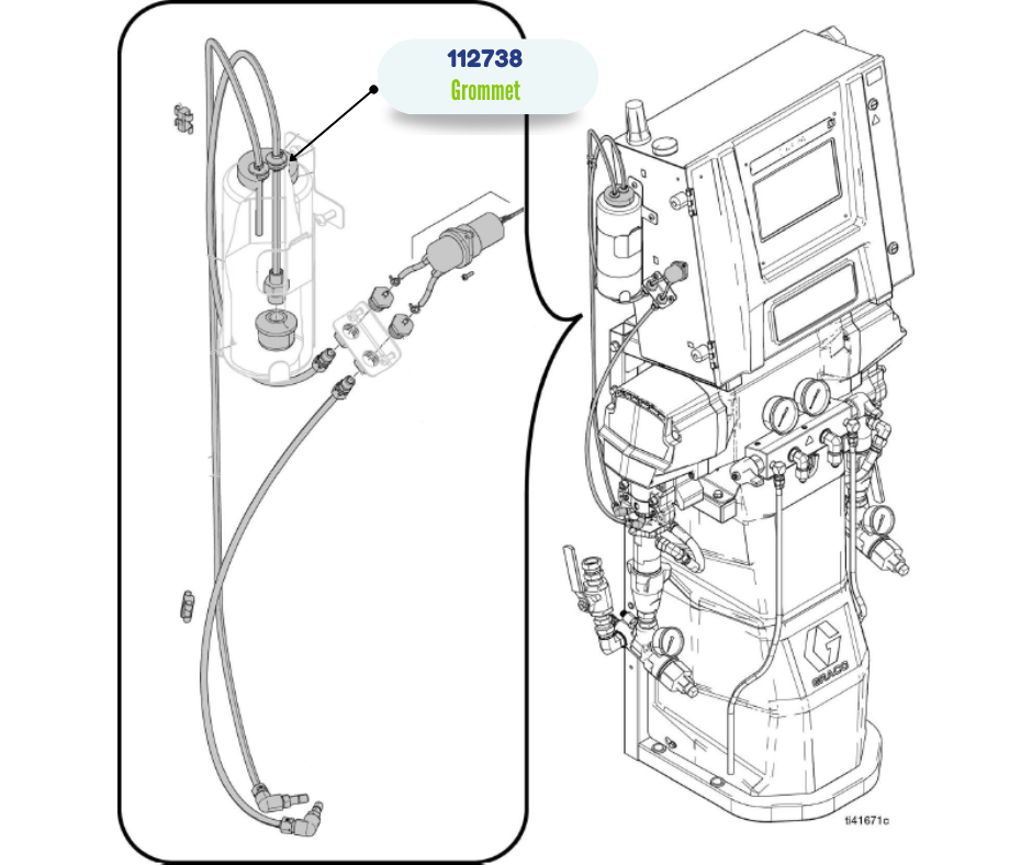 GRACO R3 GROMMET (112738)