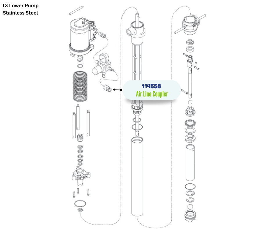 GRACO AIR LINE COUPLER(114558)