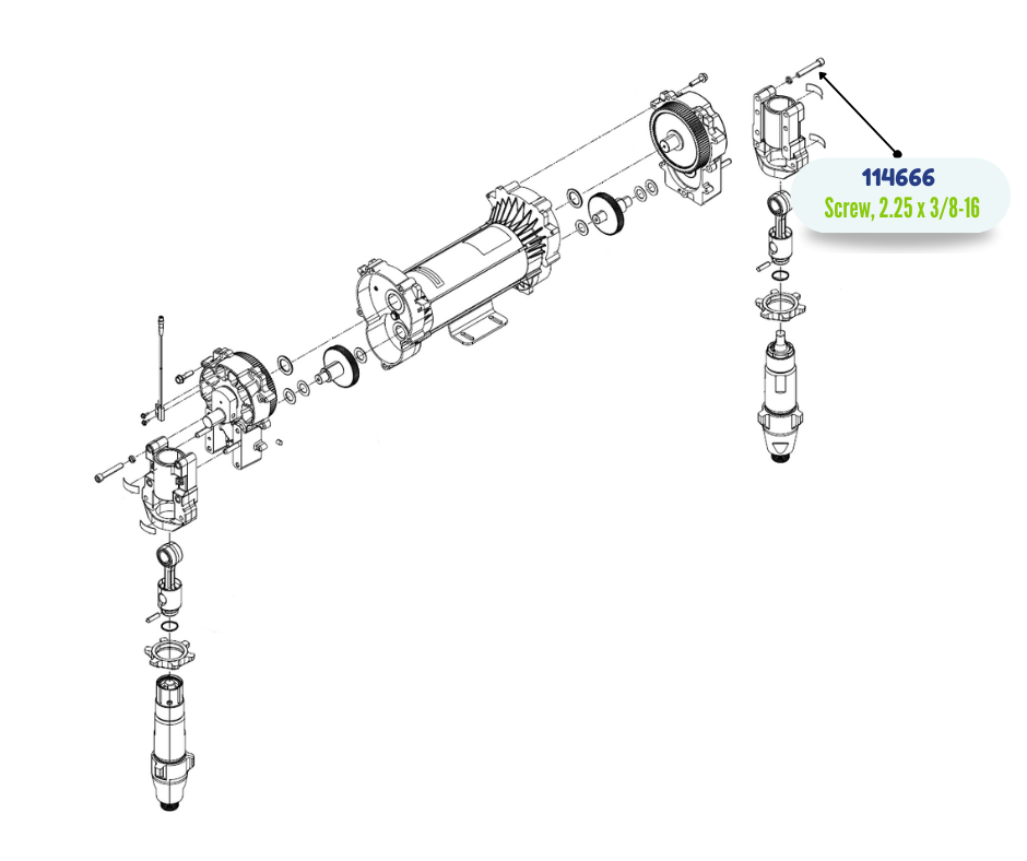 GRACO SOCKET HD CAP SCREW (114666)