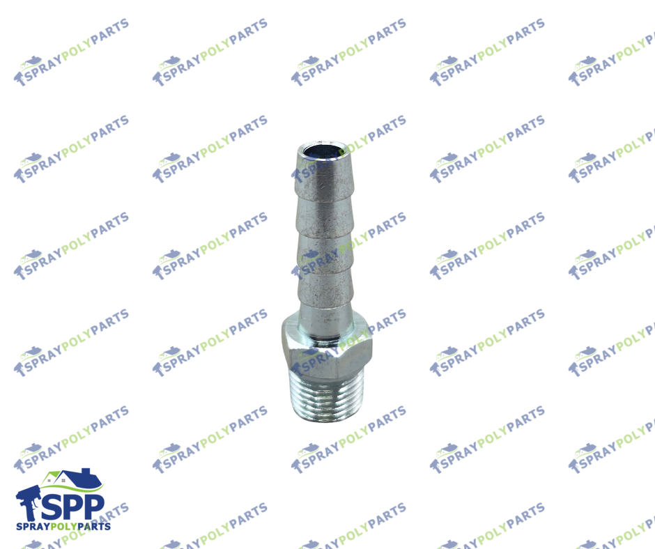 PLATED BARBED FITTING (116746)