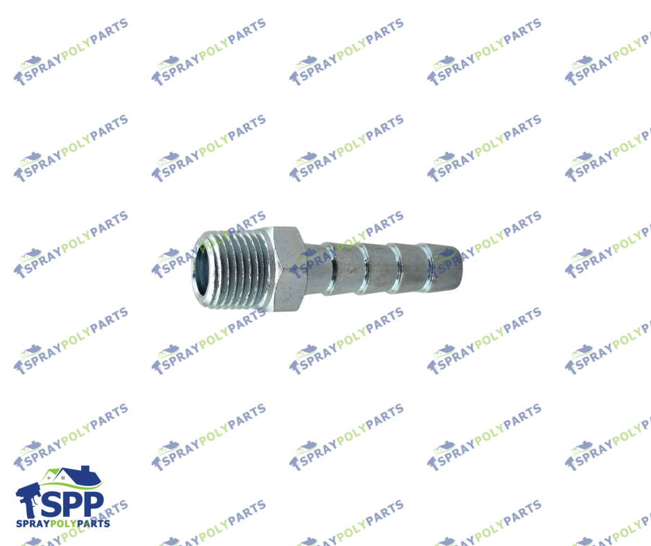 PLATED BARBED FITTING (116746)