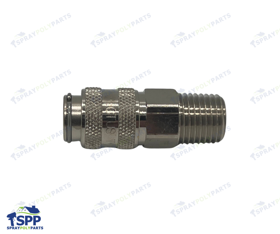 1/4 NPT Air Line Coupler for Graco Fusion Spray Gun (117510)