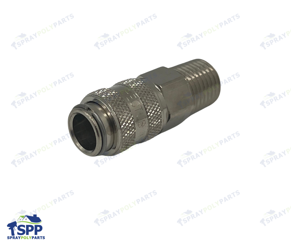 1/4 NPT Air Line Coupler for Graco Fusion Spray Gun (117510)