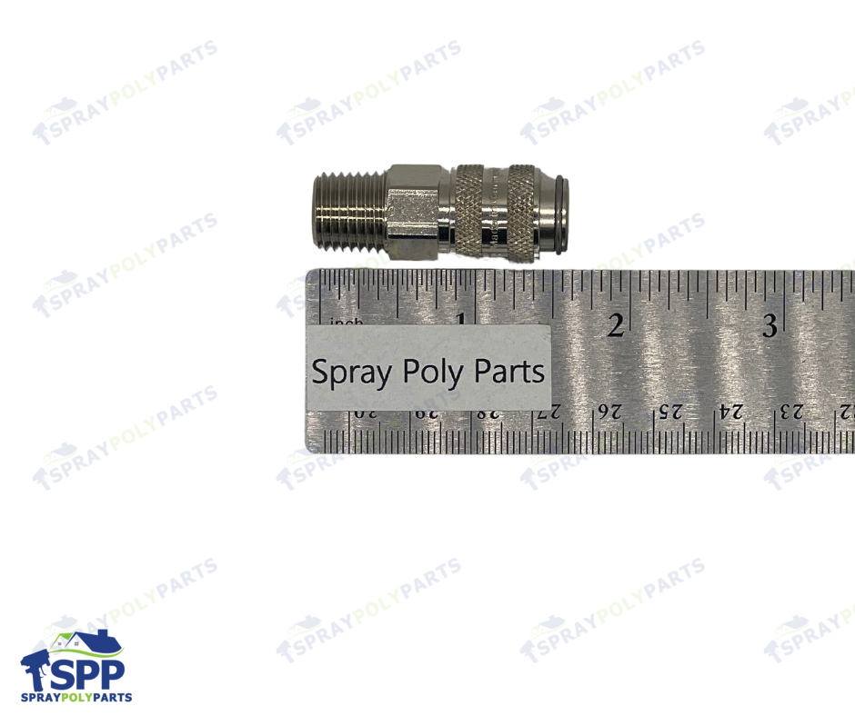 1/4 NPT Air Line Coupler for Graco Fusion Spray Gun (117510)