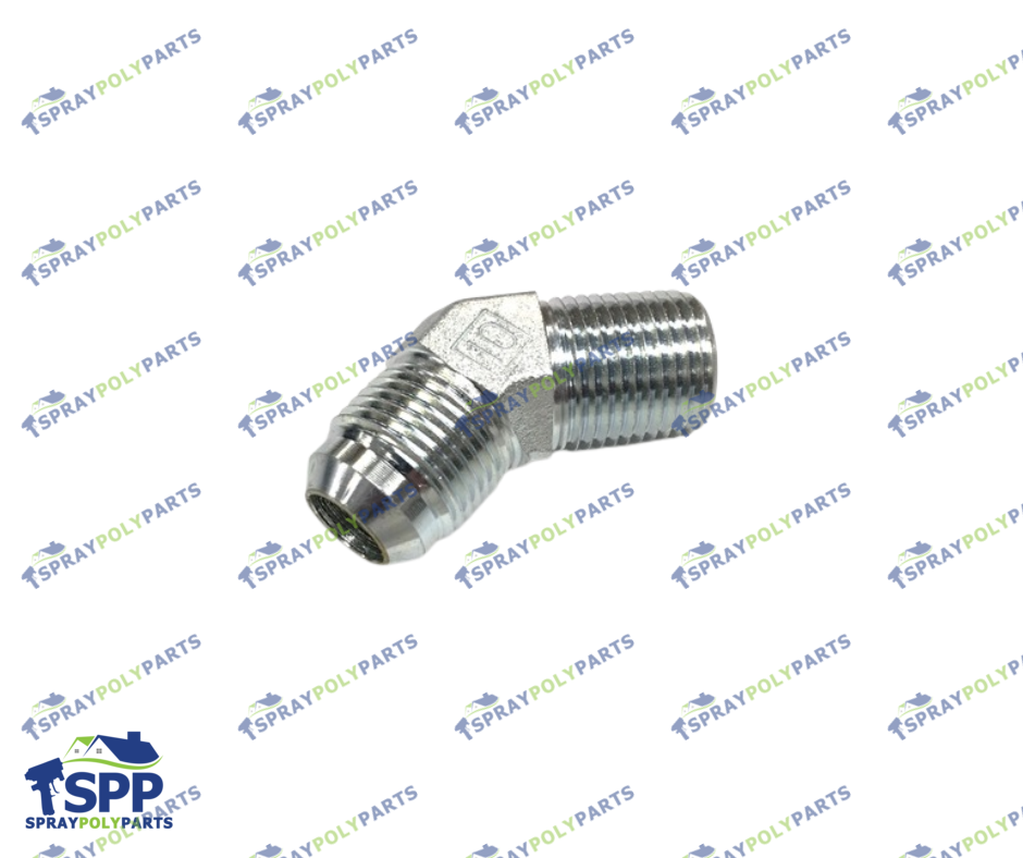 GRACO #10 JIC X 1/2 NPT NIPPLE FITTING (117557)