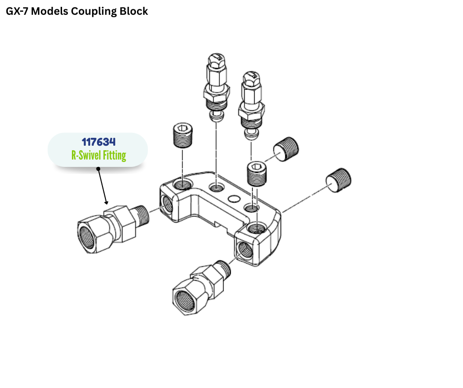 SWIVEL,UNION, NO #6 JIC (117634)