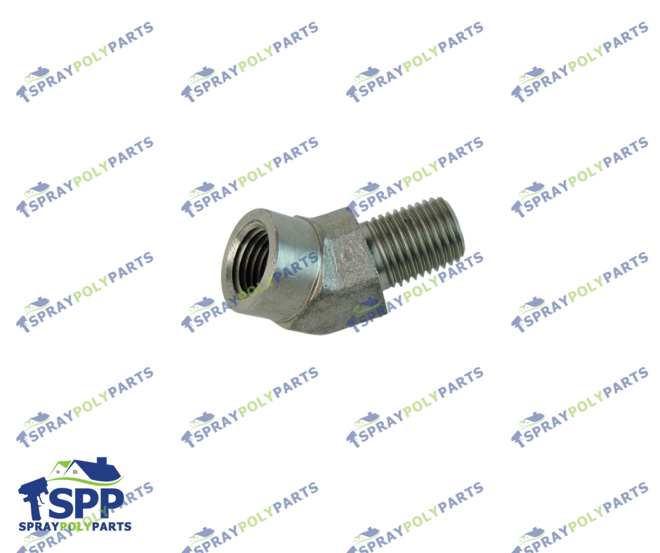1/4 NPT 45 DEG STRT ELBOW FITTING (119789)