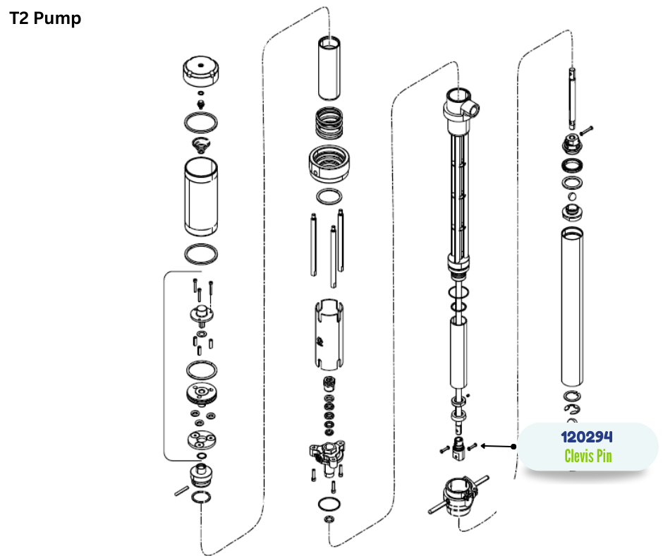 GRACO 3/16 DIA X 1 CLEVIS PIN (120294)
