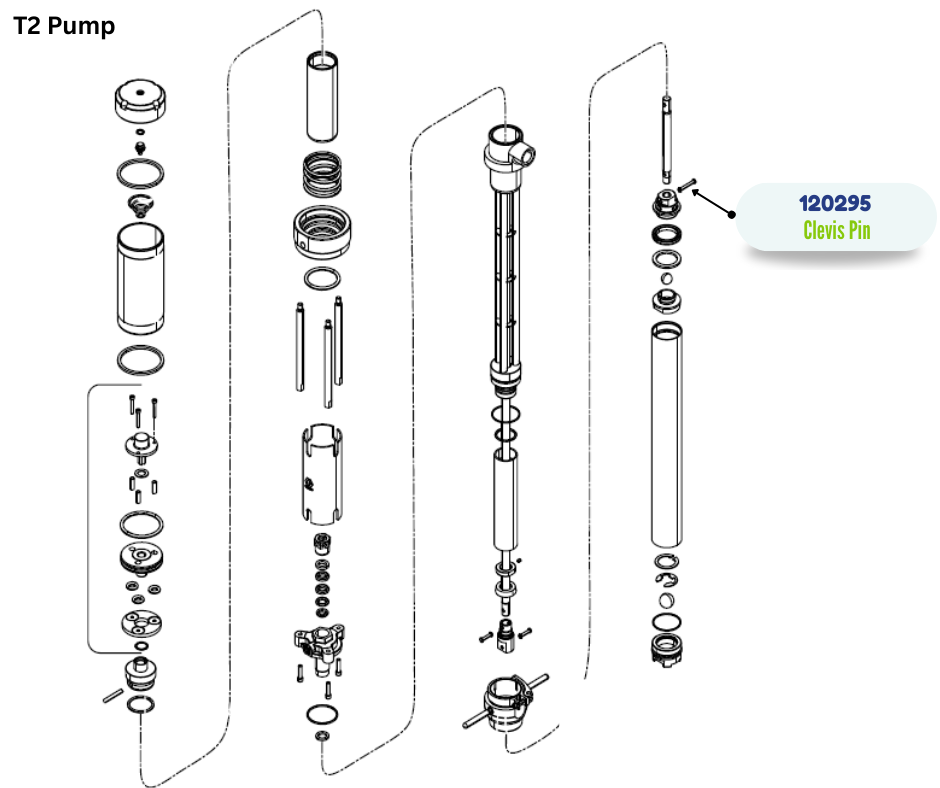 GRACO 3/16 DIA X 1.5 CLEVIS PIN (120295)