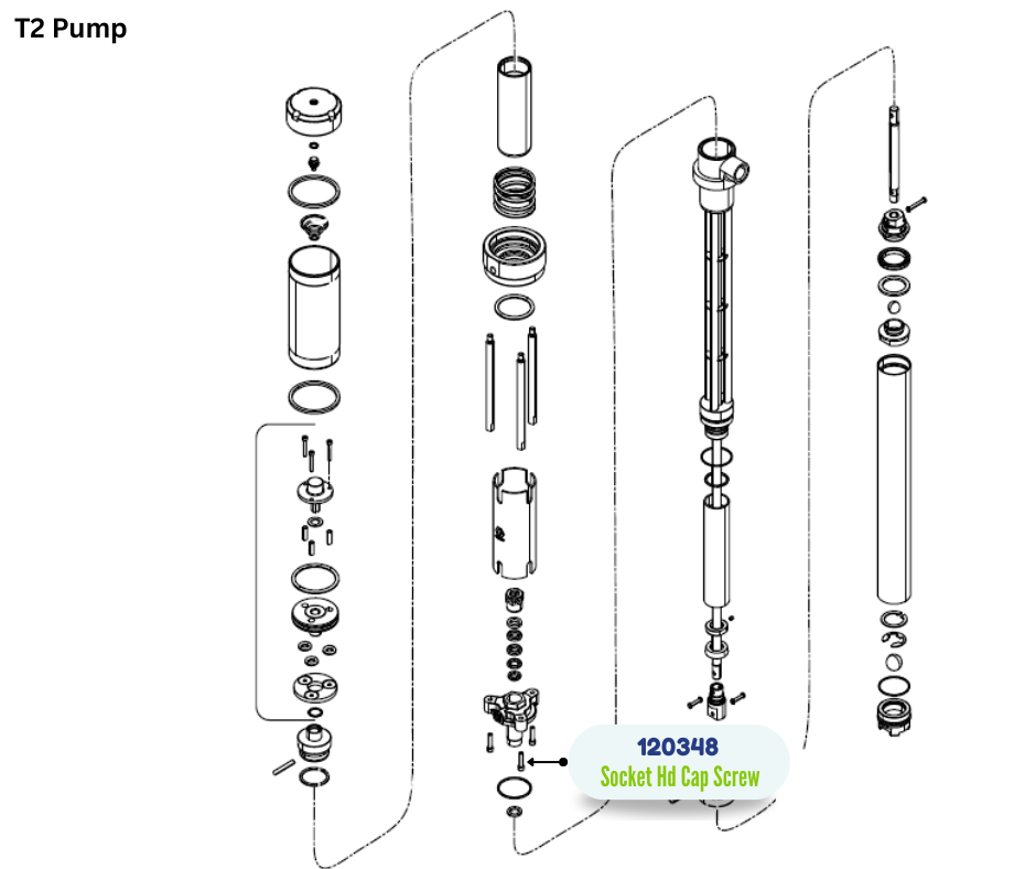 GRACO SCREW CAP (120348)