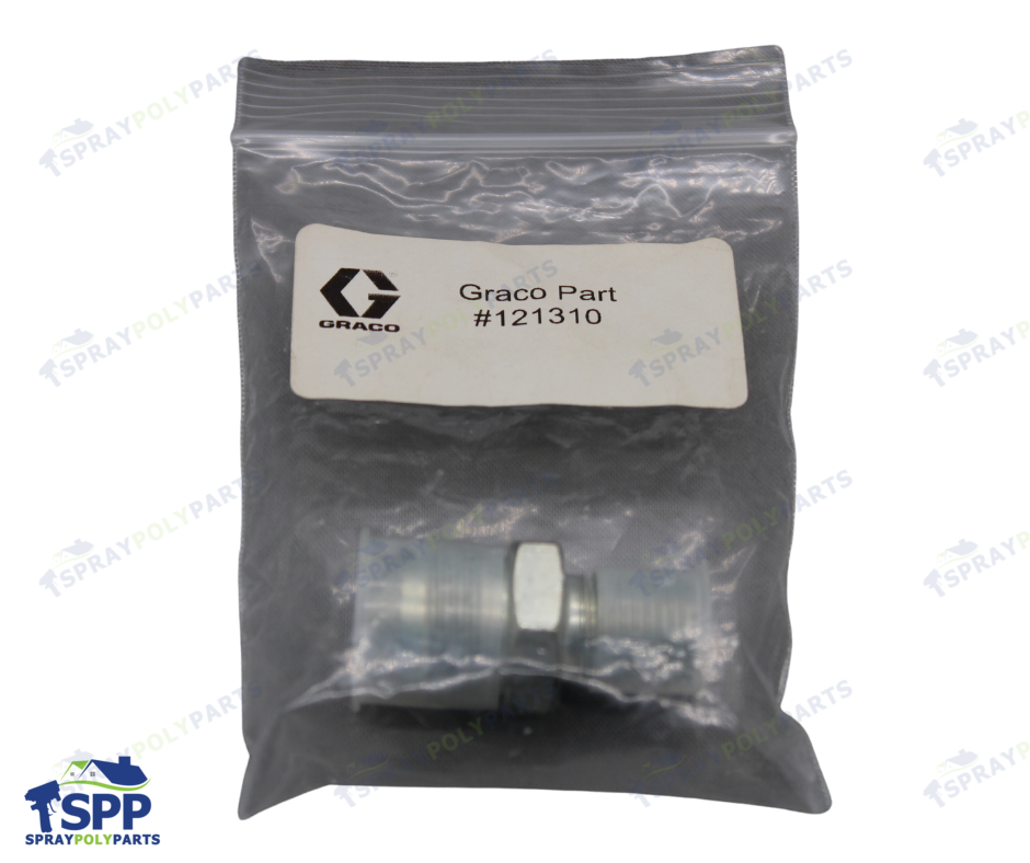 GRACO NPT X JIC CONNECTOR FITTING (121310)