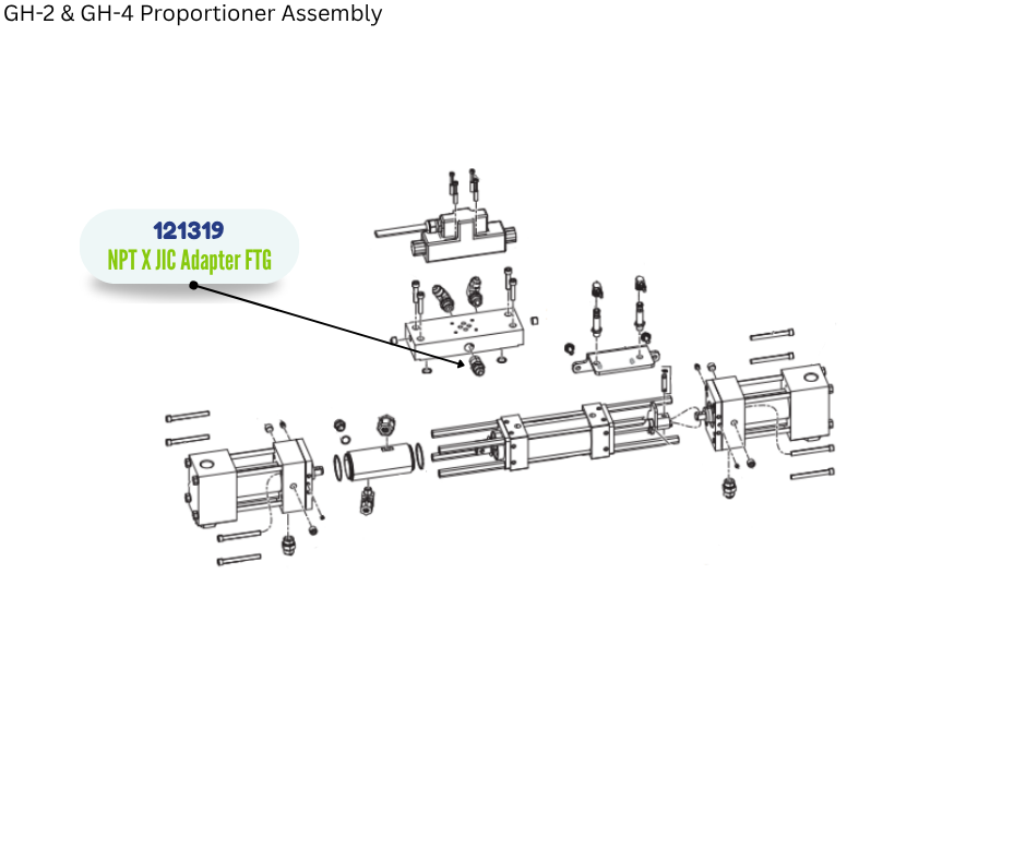 1/2NPT X 1/2JIC ADAPTER FITTING (121319)