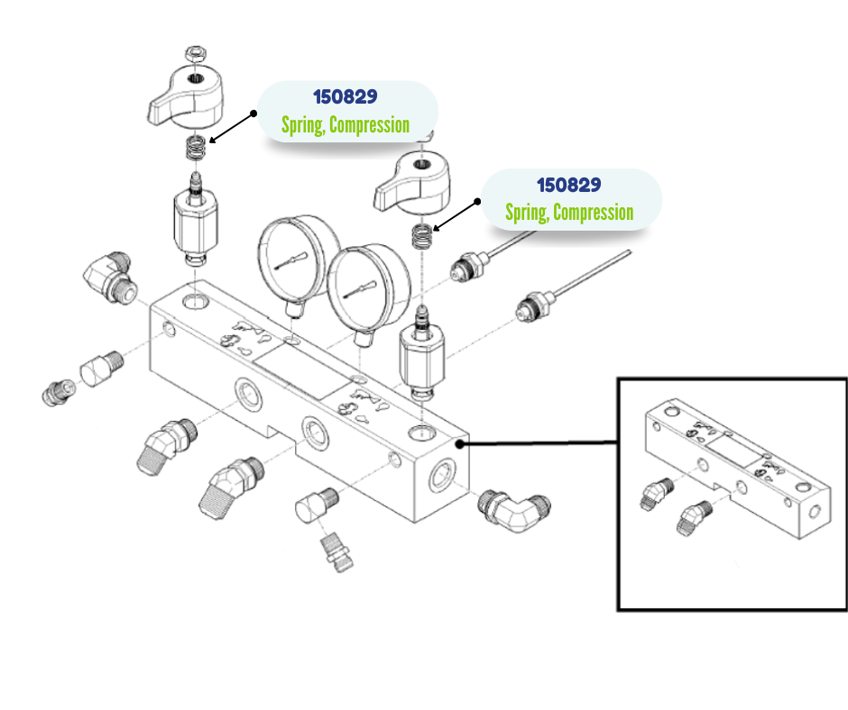 GRACO MACH COMPRESSION SPRING (150829)