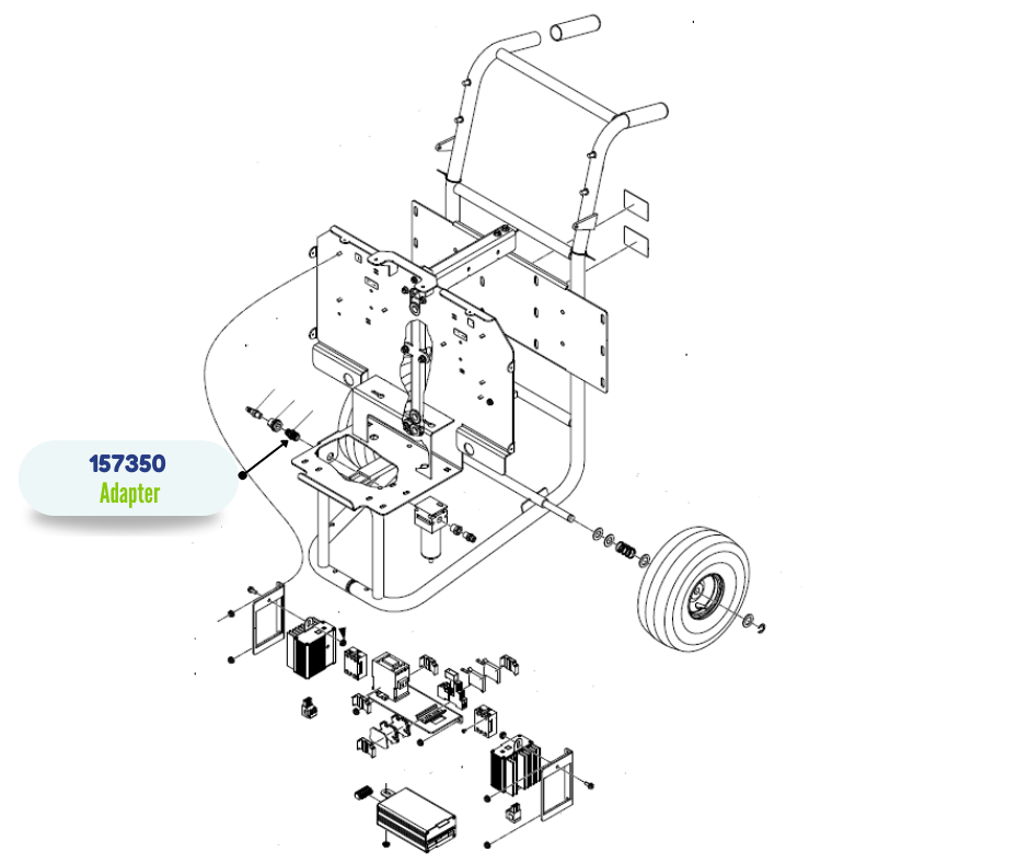 1/4 in x 3/8 in Hose Fitting (157350)