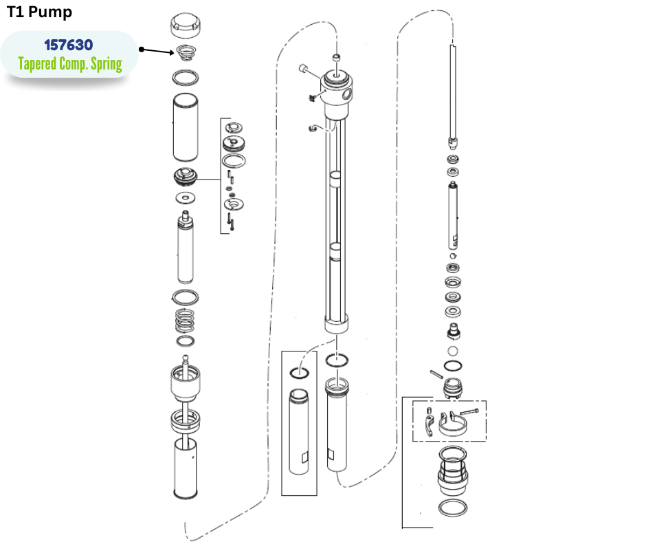 TAPERED CPRSN SPRING (157630)