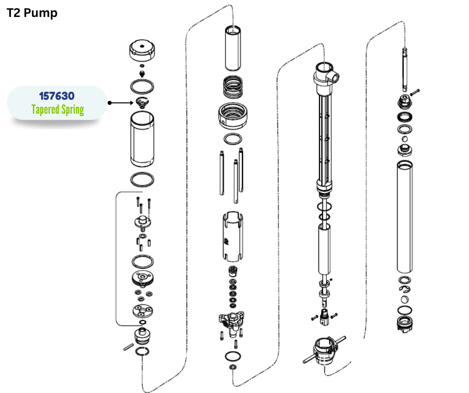 TAPERED CPRSN SPRING (157630)