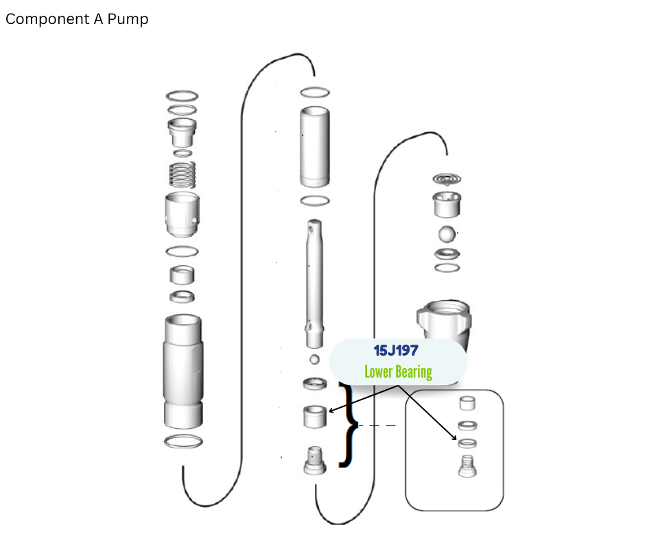 LOWER PUMP BEARING (15J197)
