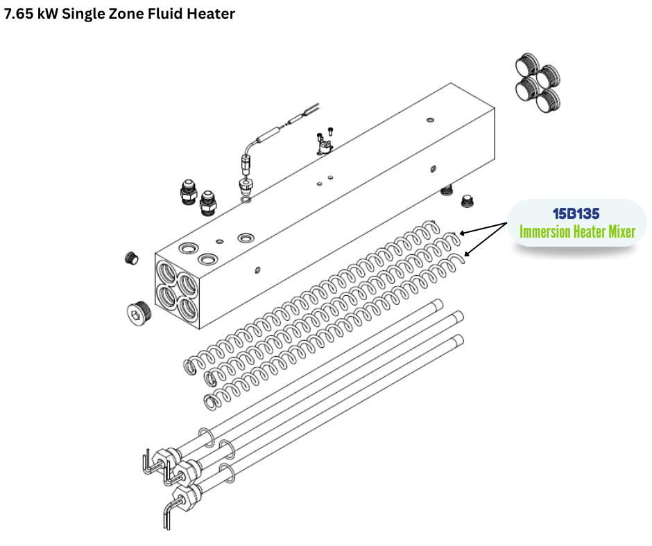IMMERSION HEATER MIXER (15B135)