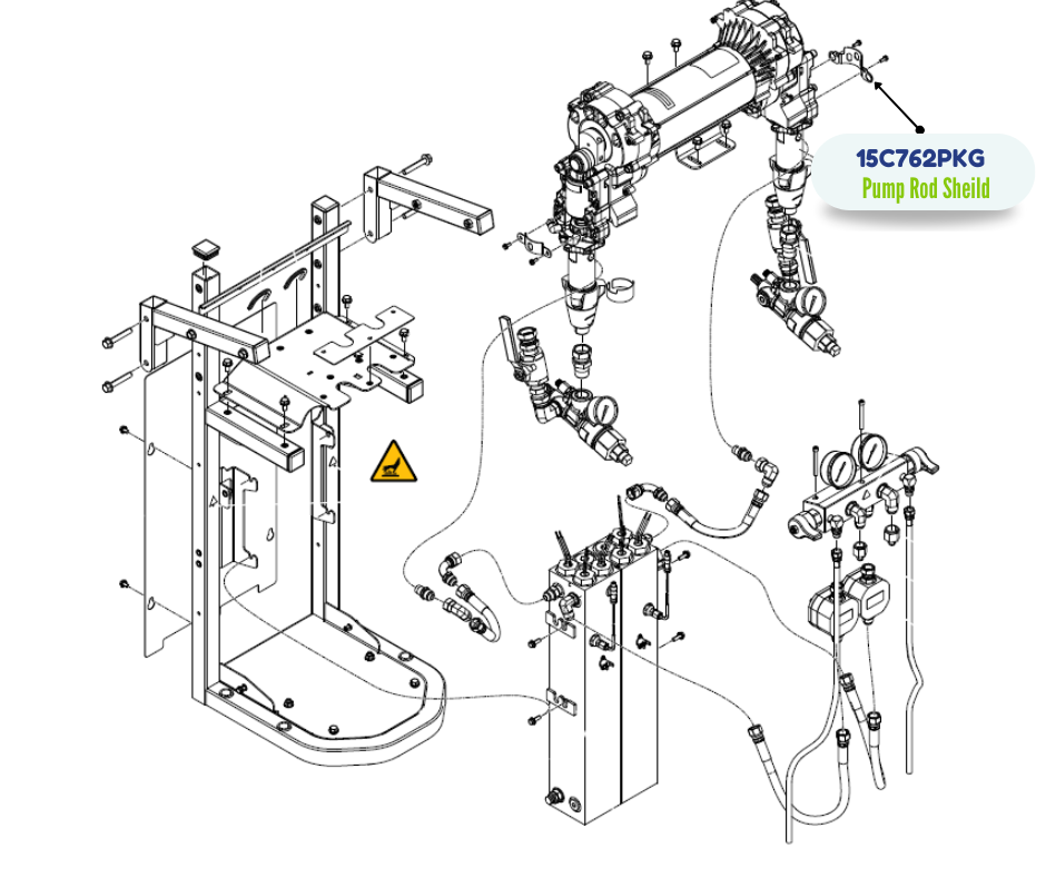 GRACO PUMP ROD SHIELD (15C762PKG)