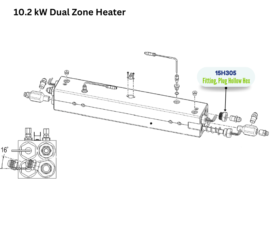 GRACO HOLLOW HEX PLUG FITTING (15H305)