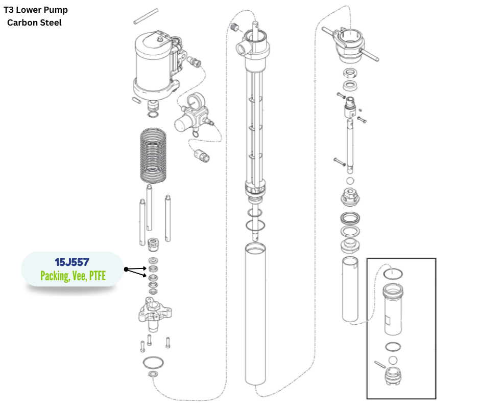 GRACO VEE PACKING (15J557)