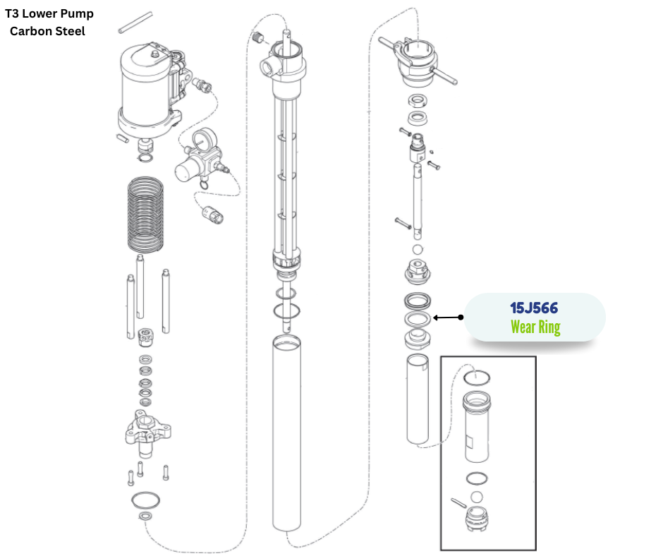 GRACO WEAR RING (15J566)