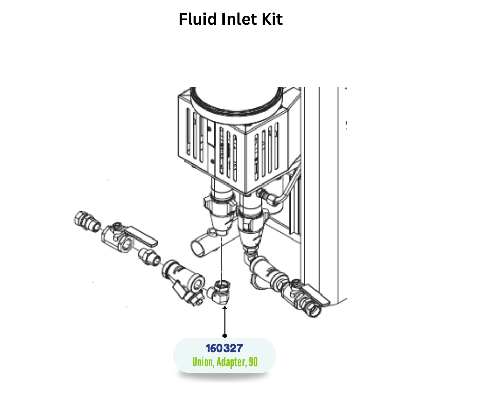90 DEG ADAPTER UNION FITTING (160327)