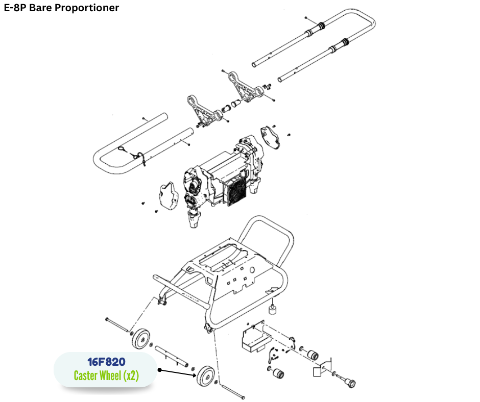 GRACO CASTER WHEEL (16F820)
