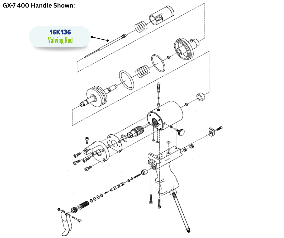 GRACO VALVING ROD (16K136)