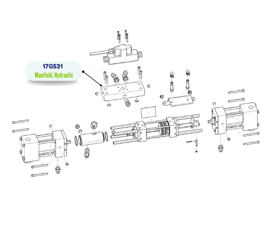 HR2 HYD MANIFOLD KIT (17G531)