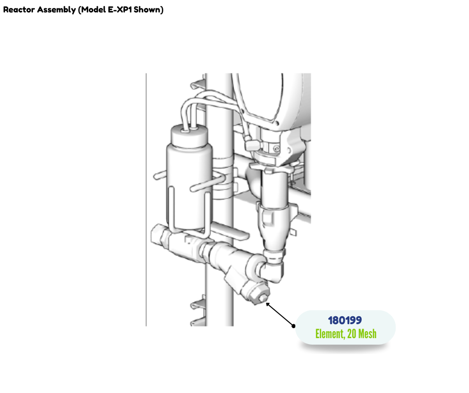 GRACO REPLACEMENT FILTER (180199)