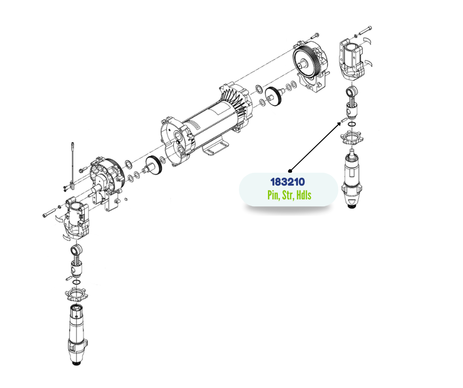 GRACO HDLS STRAIGHT PIN (183210)