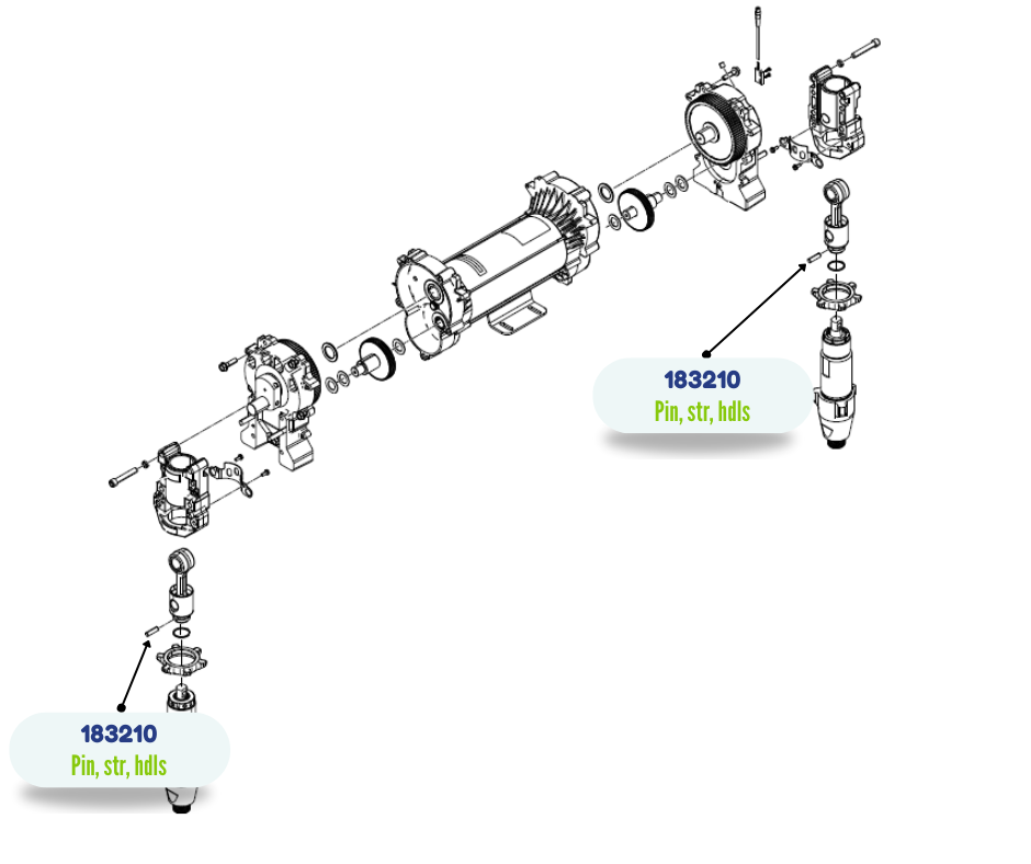 GRACO HDLS STRAIGHT PIN (183210)