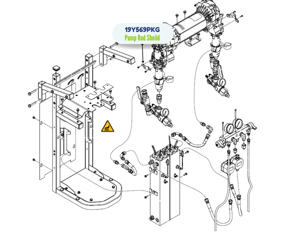 GRACO PUMP ROD SHIELD (19Y569PKG)