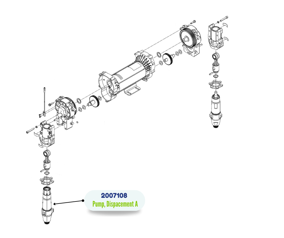 .552 W/LUBE DISPL. REACTOR PUMP (246831) (2007108)