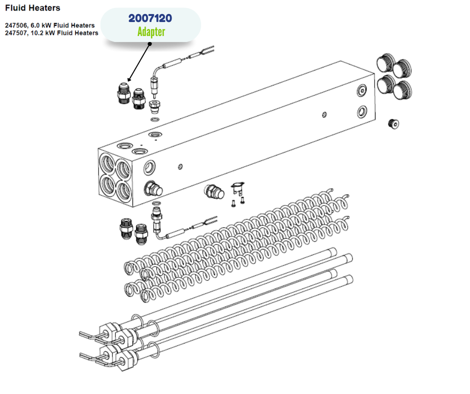 GRACO 3/4 SAE X 1/2 JIC CONN FITTING (2007120)