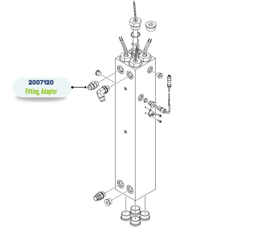 GRACO 3/4 SAE X 1/2 JIC CONN FITTING (2007120)