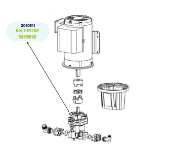 GRACO H-50/H-XP3 230V PRO PUMP KIT (2010511)