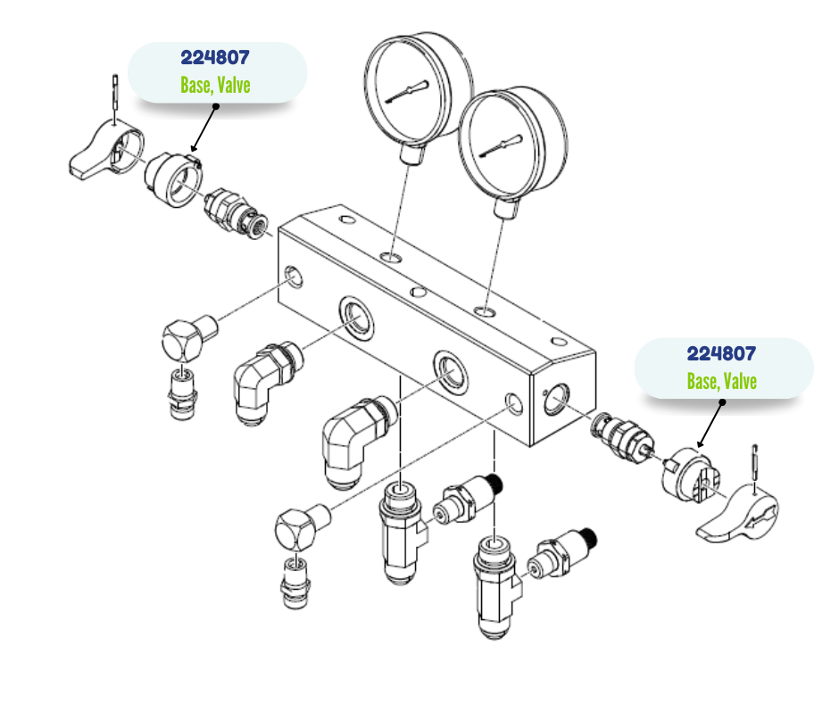 GRACO BASE VALVE (224807)