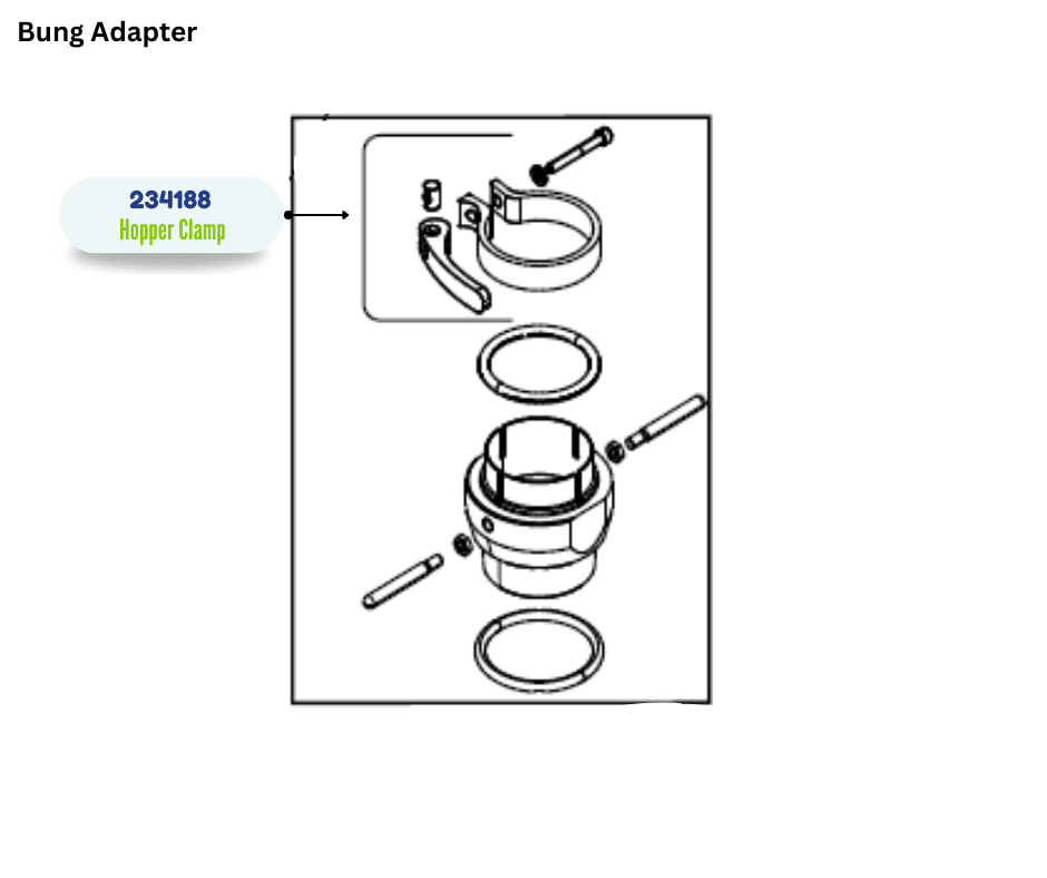 HOPPER CLAMP (234188)