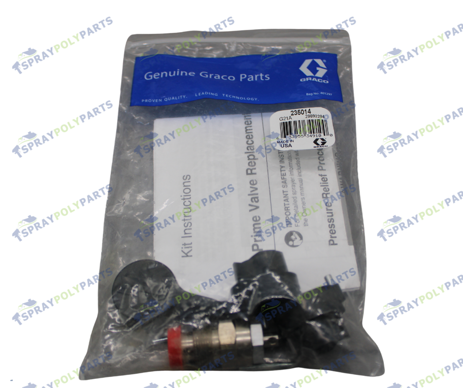 Spray Prime/Drain Valve Kit (235014)