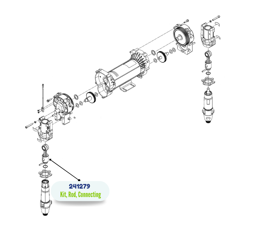 GRACO CONNECTING ROD REPLACEMENT KIT (241279)