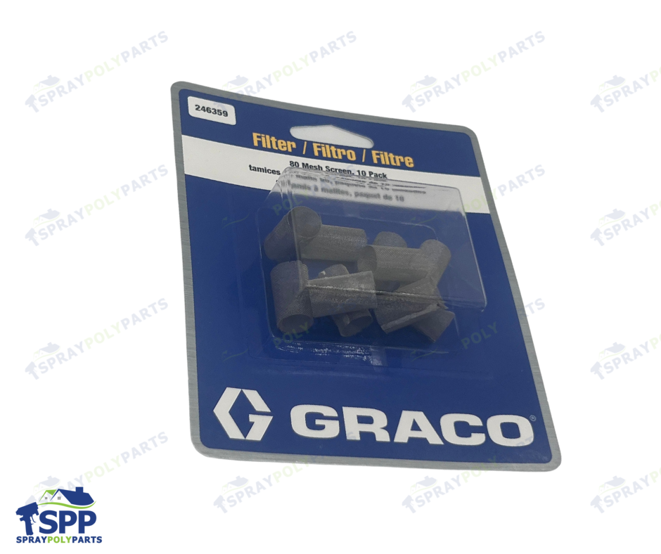 80 mesh Screen for Graco Gun (comes in various sizes) (246359)